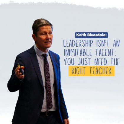 CSC's Leadership Trainer Keith Bleasdale